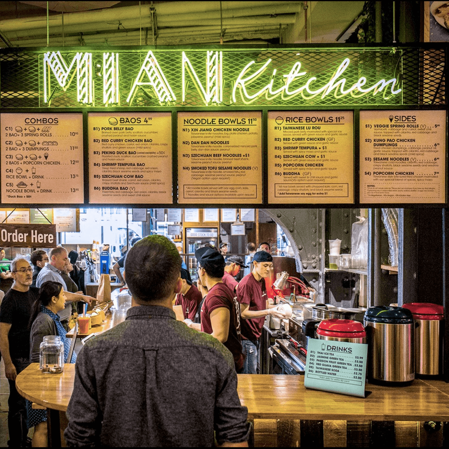 Taiwanese street eats Grand Central 