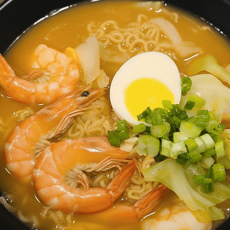 Shrimp Ramen.