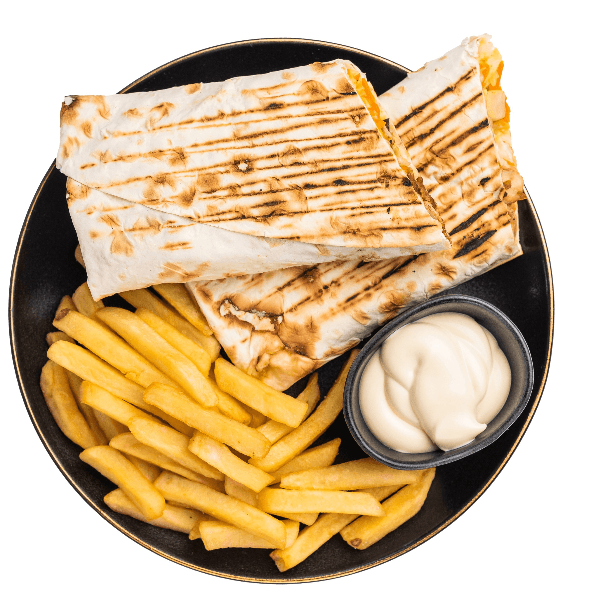 Chicken Caesar Wrap.