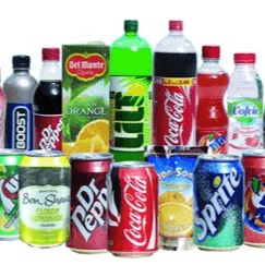 Soft drinks.