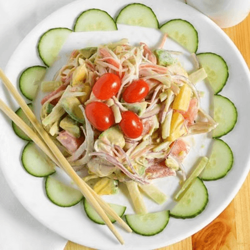 Sashimi Salad.