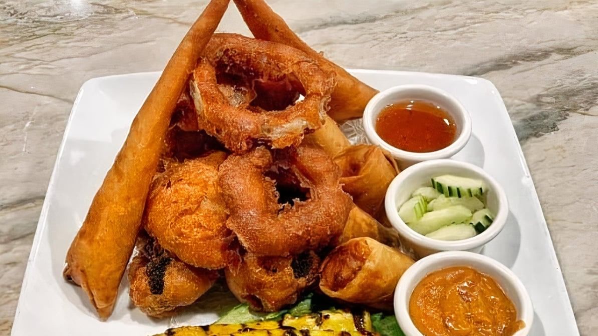 A13 Combination Appetizers Plate.