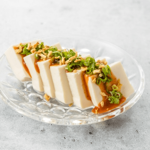Cold Tofu (Spicy Sauce).