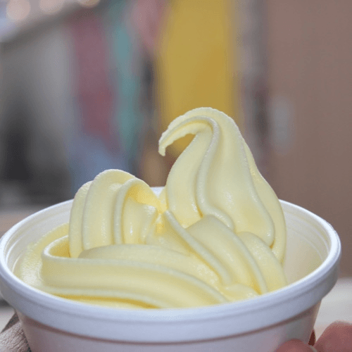 Pineapple Dolewhip/Vanilla Frozen Yogurt
