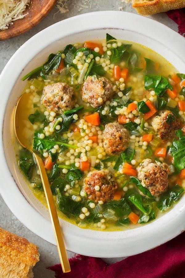 Italian wedding soup.
