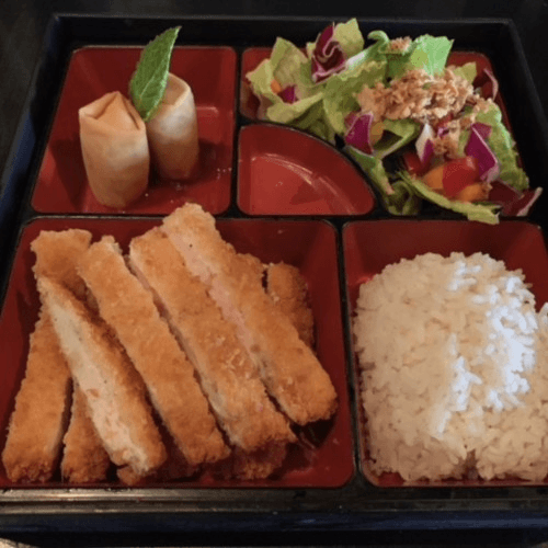 Chicken Katsu Lunch Box.