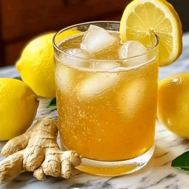Iced Honey Ginger Tea 凍薑蜜茶.