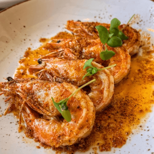 Gamberoni All'Aglio.