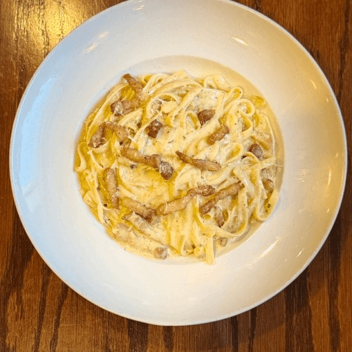 Tony's Carbonara Pasta.