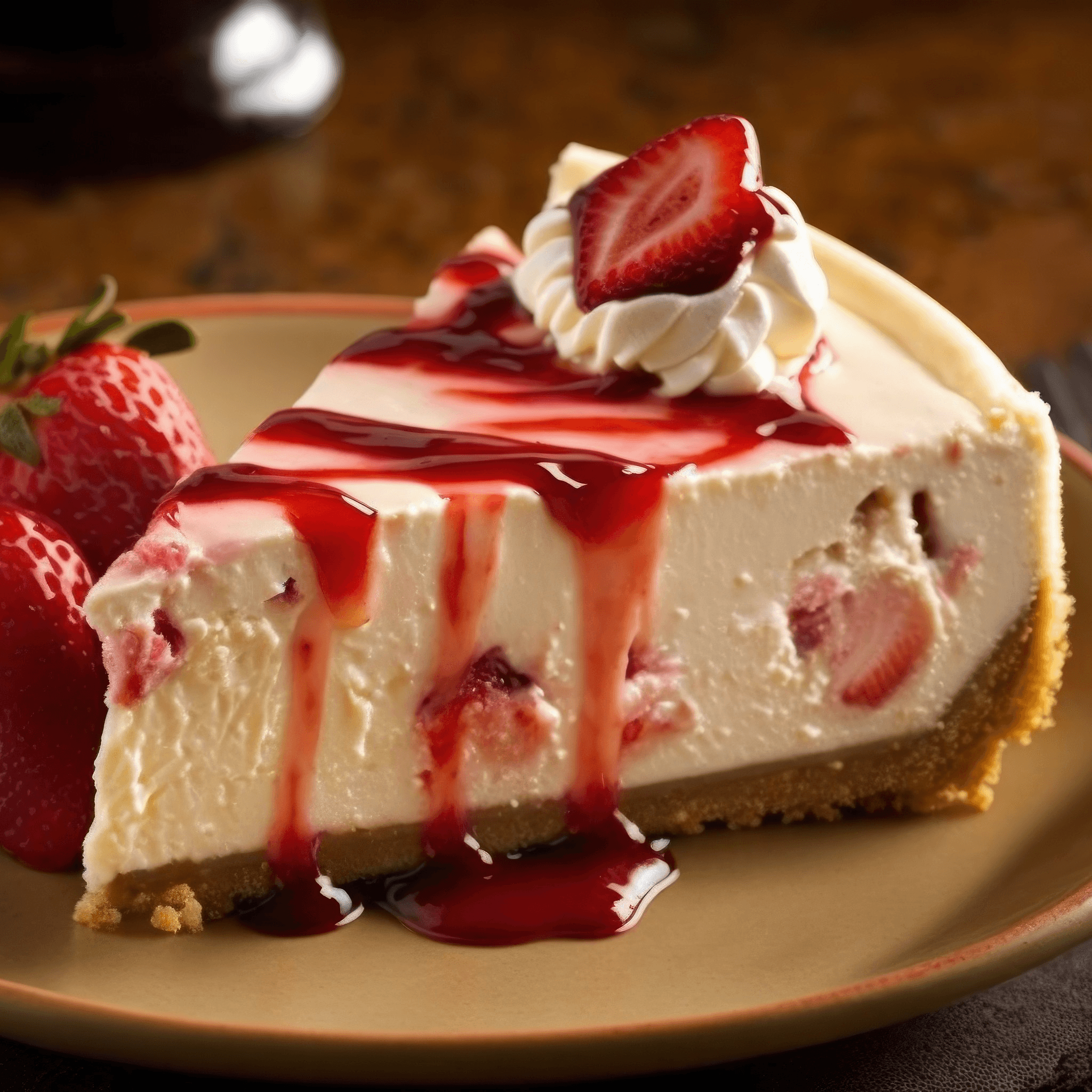 Strawberry Cheese Cake.