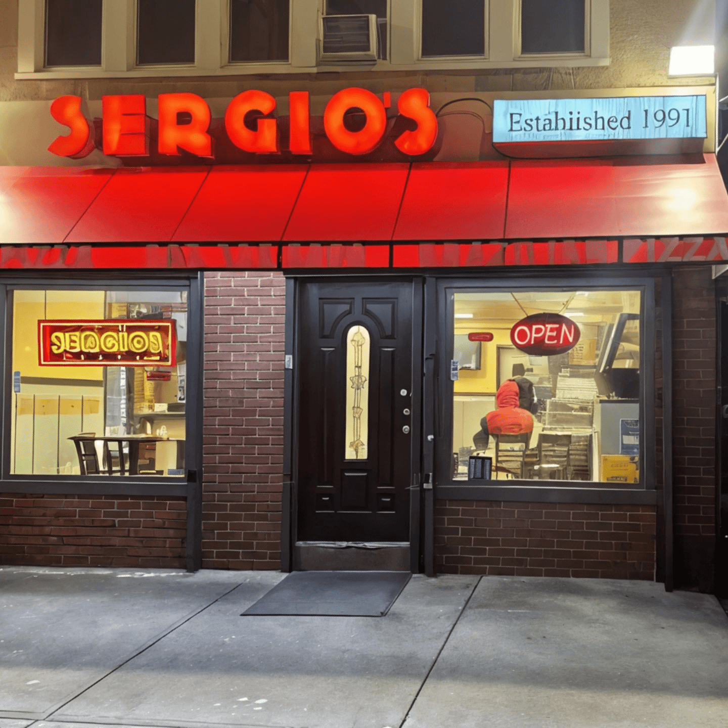 Welcome to Sergio's Pizza & Restaurant