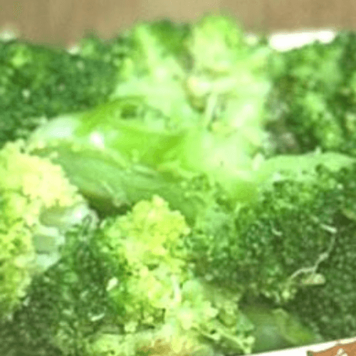 Steamed Broccoli.
