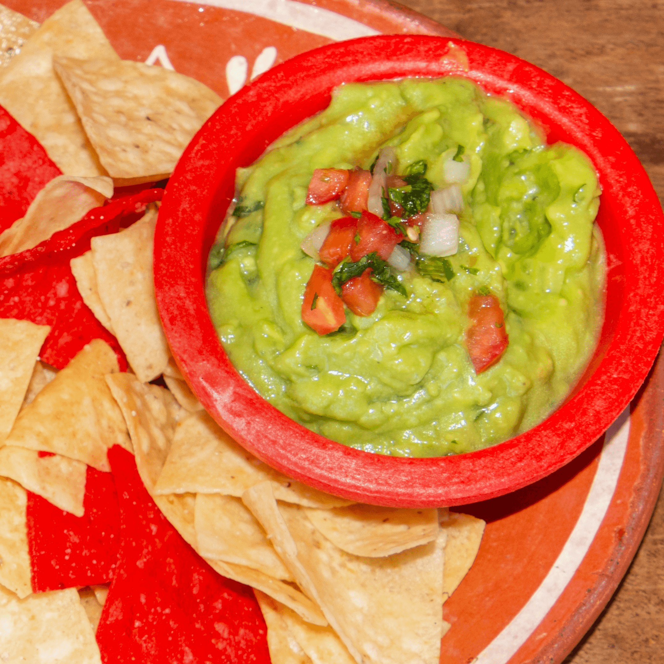 Chips and Guacamole.
