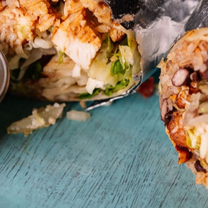 Ground Beef Burrito.