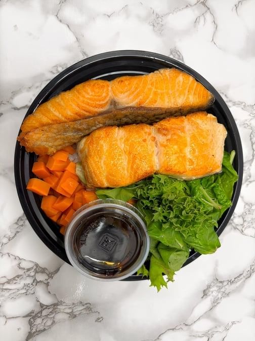 Salmon Teriyaki Bowl.