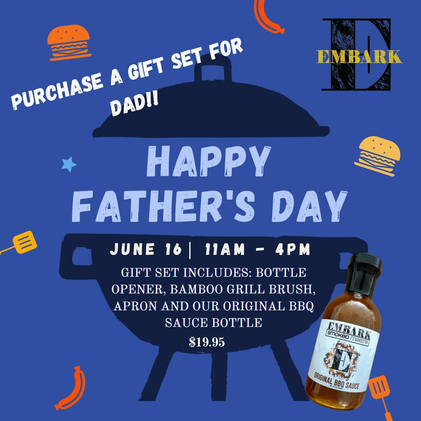 Father's Day - June 16th