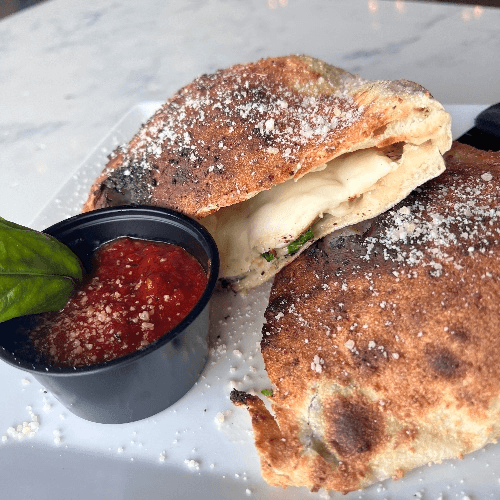 Chicken Alfredo Calzone