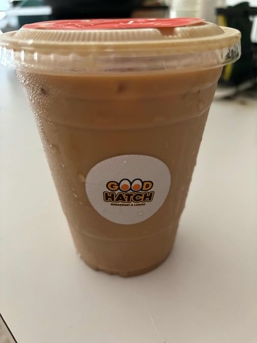 Iced Brown Sugar Shaken Espresso.