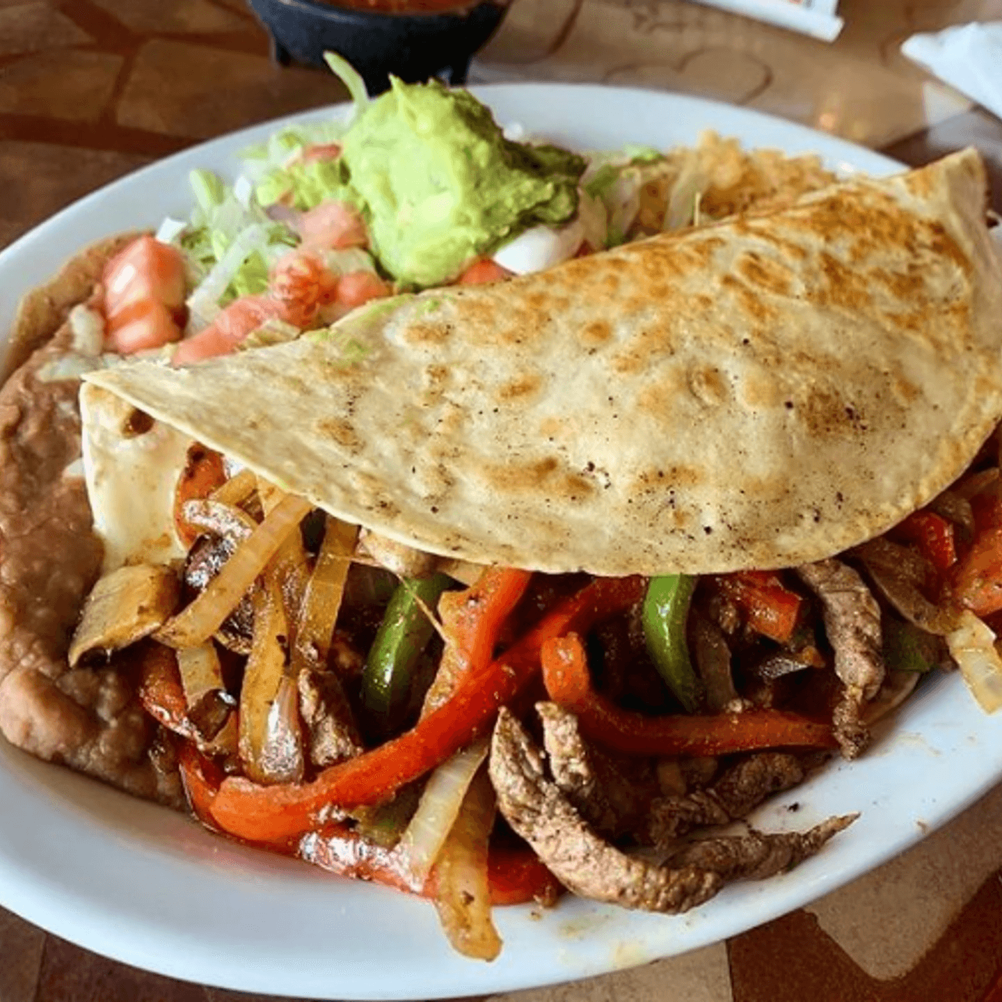 Grilled, Stuffed, and Loaded: Fajita Quesadilla