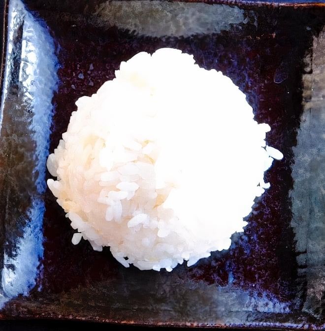 Bowl of Sushi Rice.