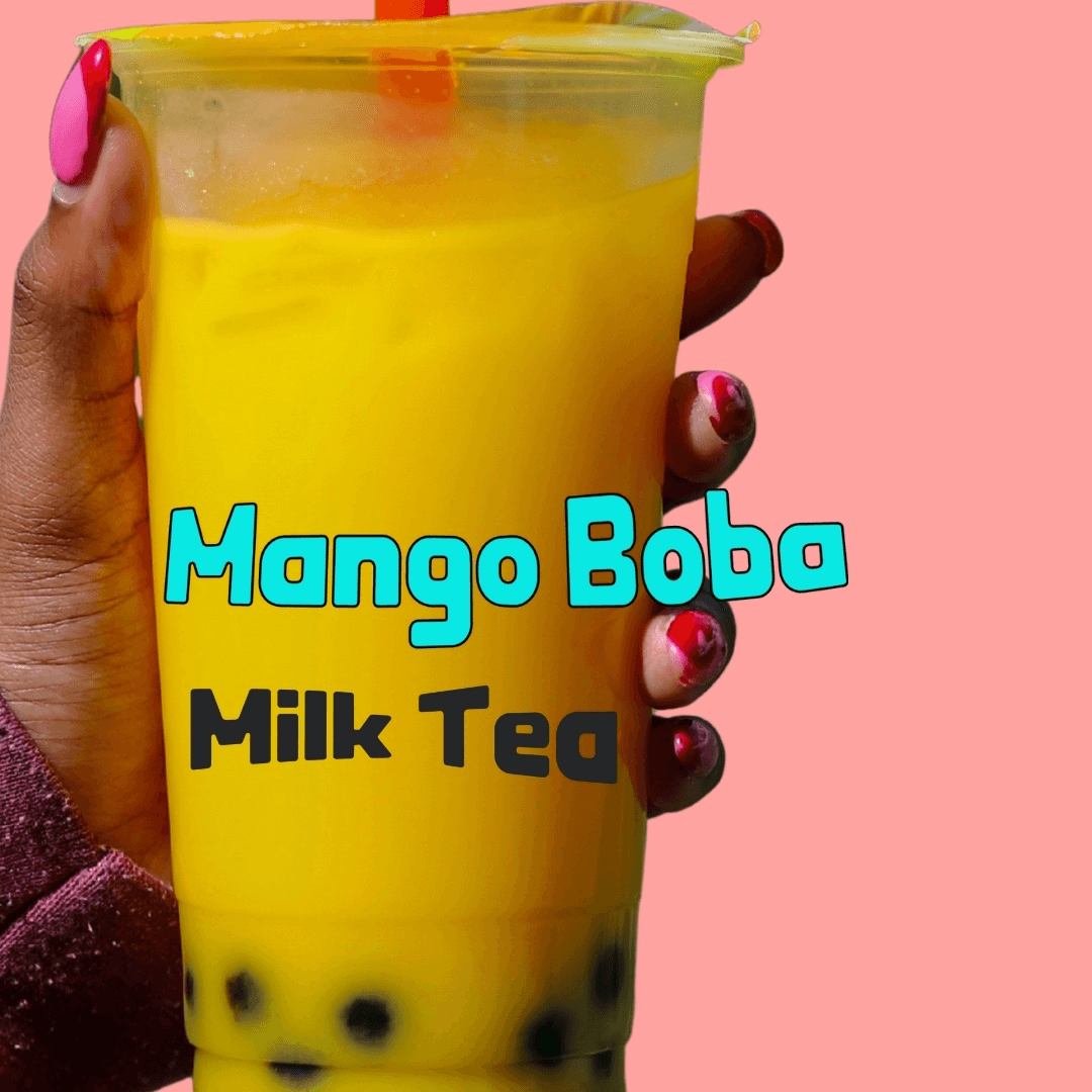 Strawberry Boba Lemonade.