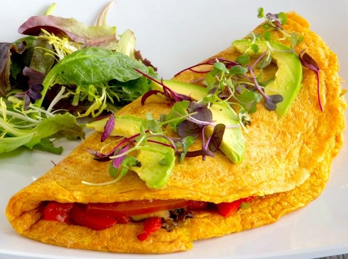 Veggie Omelette.