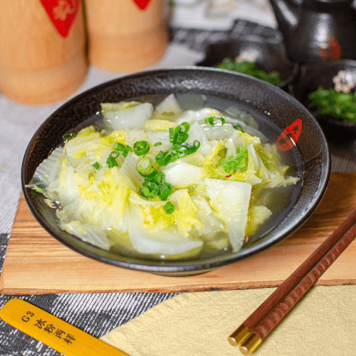 Bok Choy in Chicken Soup (Chengdu) 踏雪鸡汤白菜(成都).