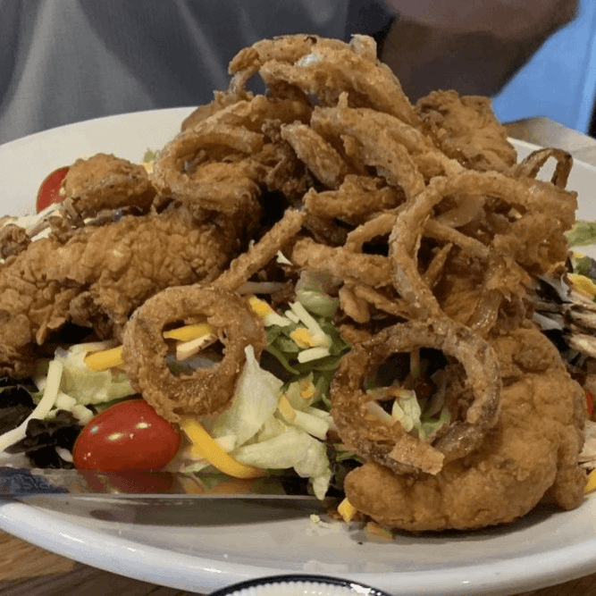 Southern Fried Chicken Salad.