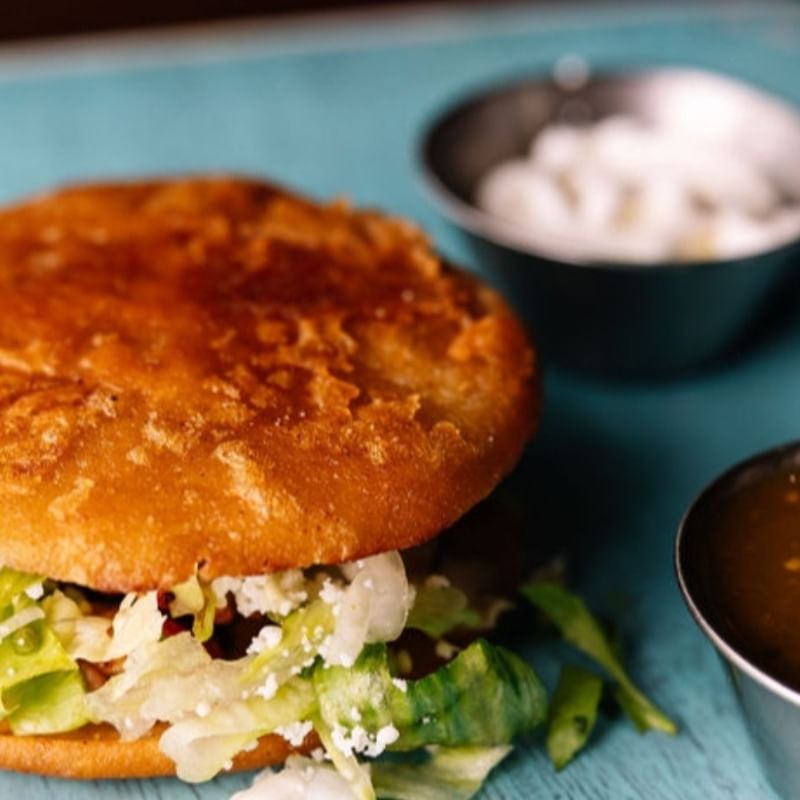 Gordita Chorizo with Potatoes.