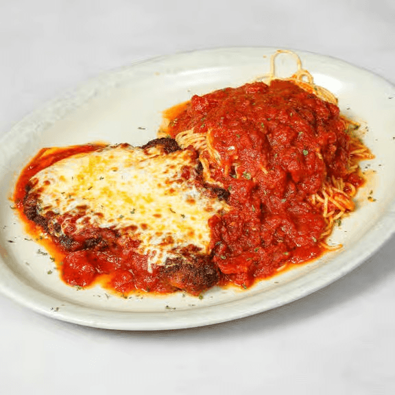 Veal Parmigiana.