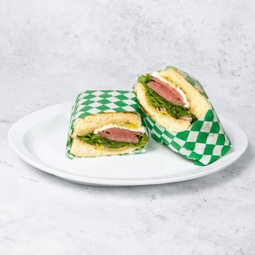 Salami Panini Sandwich