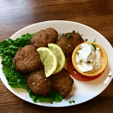 "Kolokythokeftedes" Zucchini Croquettes.