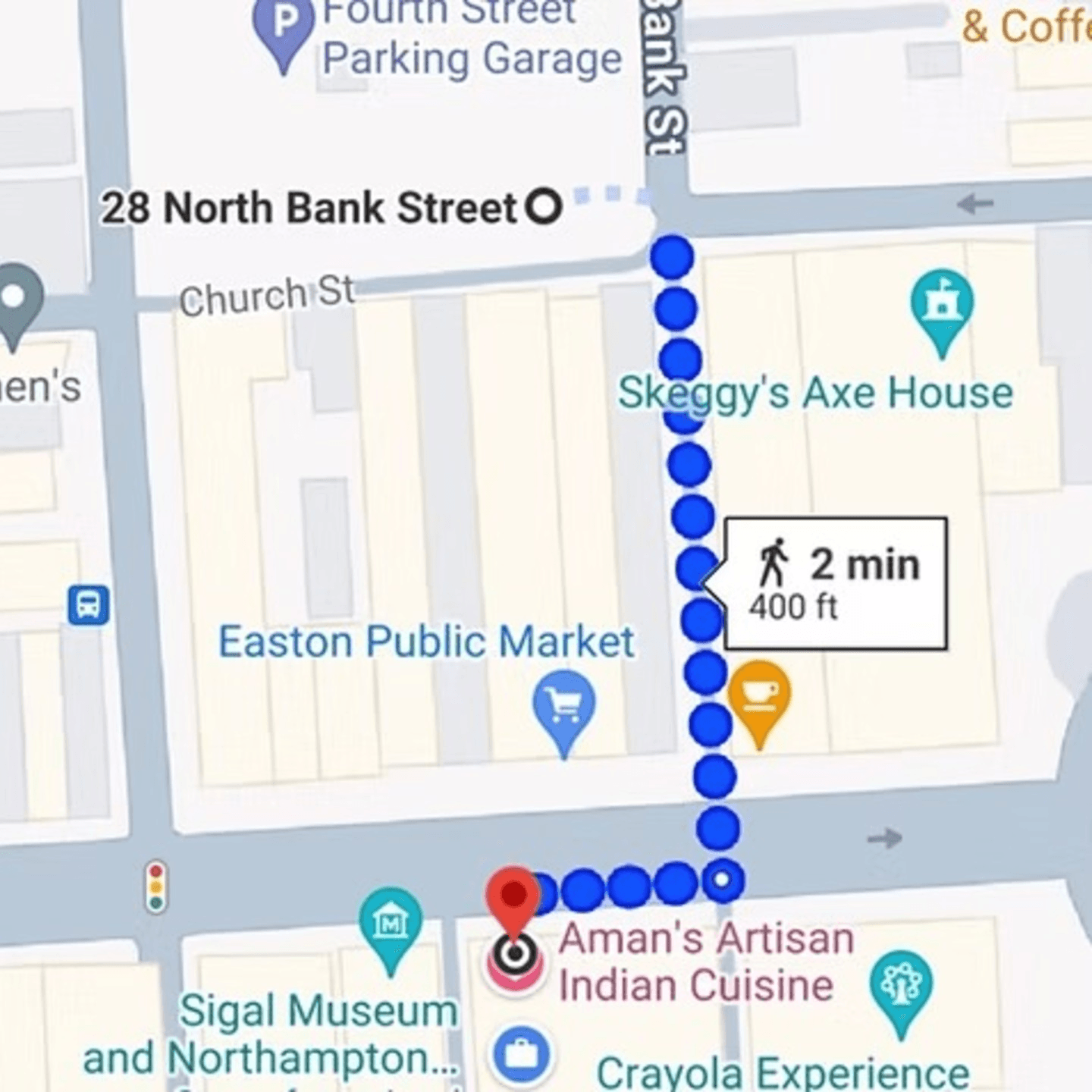 Where to Park When Visiting Aman's