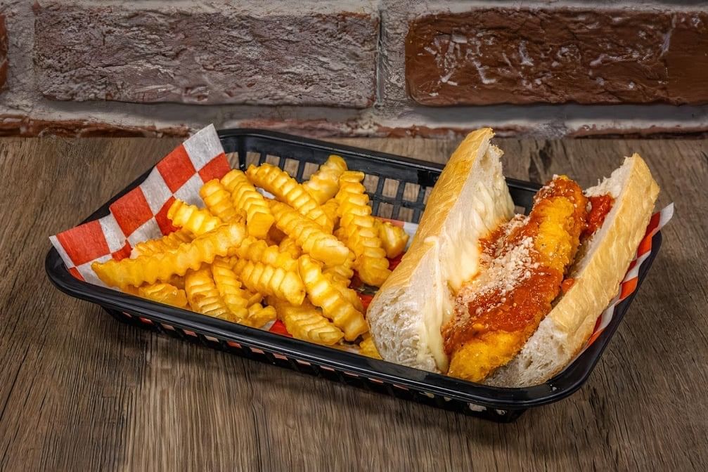 Chicken Parmesan Sandwich.