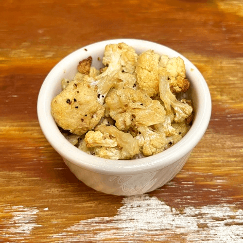 Roasted Cauliflower.