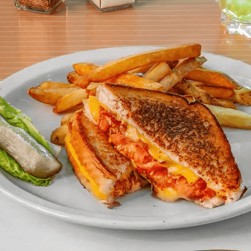Grilled Cheese on Texas Toast & French Fries