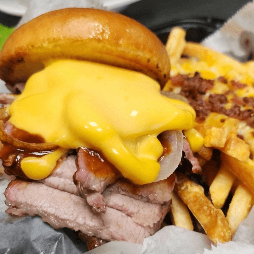 Jumbo City Melt Sandwich.