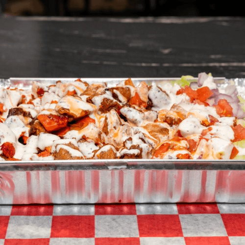 Lamb & Chicken Mix Rice.