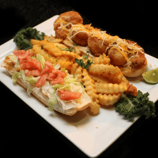 Empire's Shrimp Poboy.