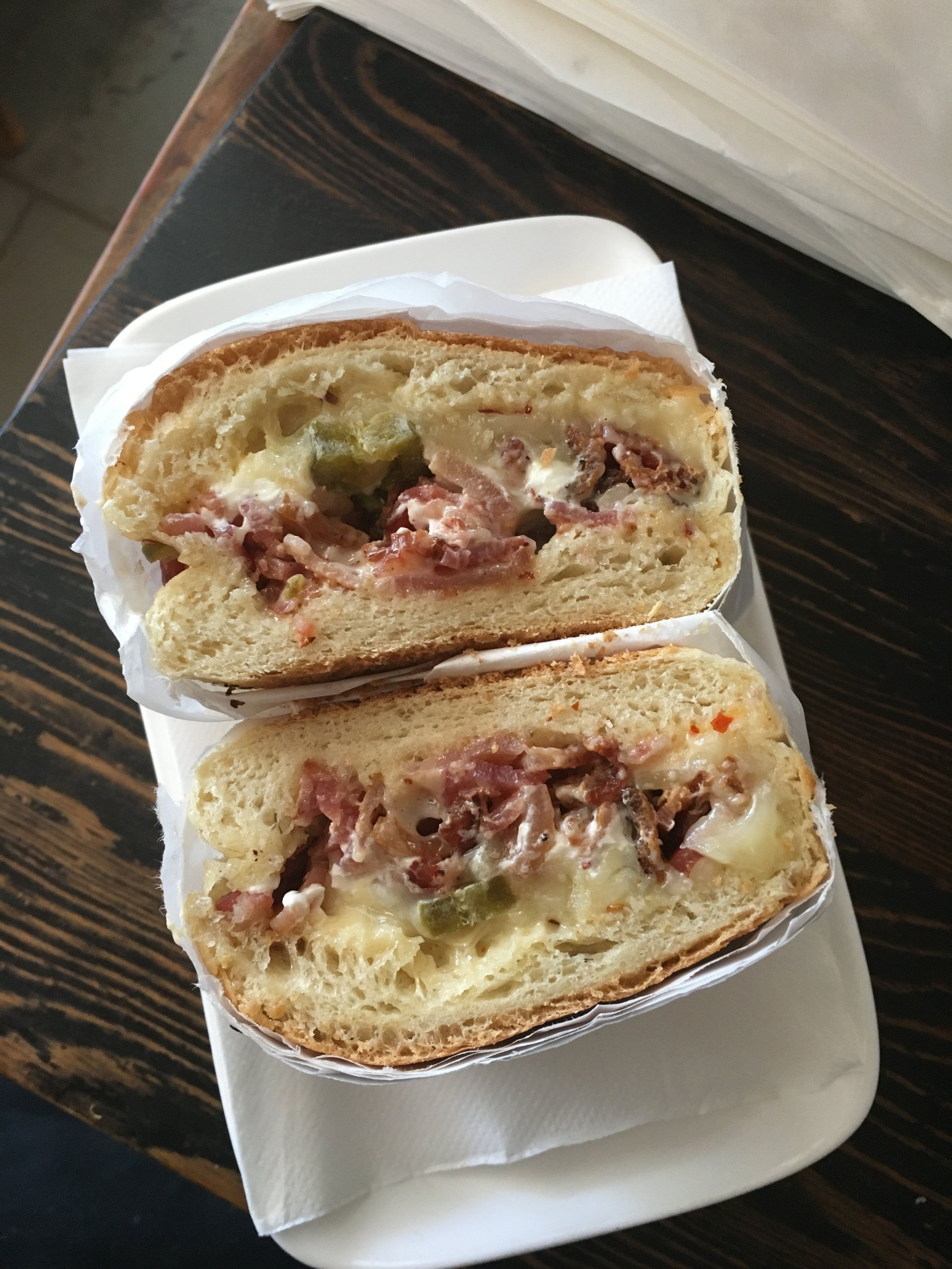 Jalapeño Popper Sandwich.