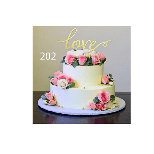 Tiered Cake-Smoothed Iced Elopement- 24 hour Notice Required