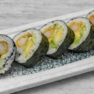 Plain Sushi Rice Roll.