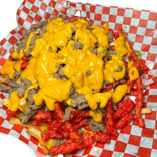 Hot Cheetos Fries.