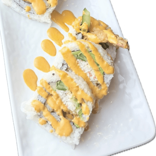 Golden Shrimp Maki Sushi