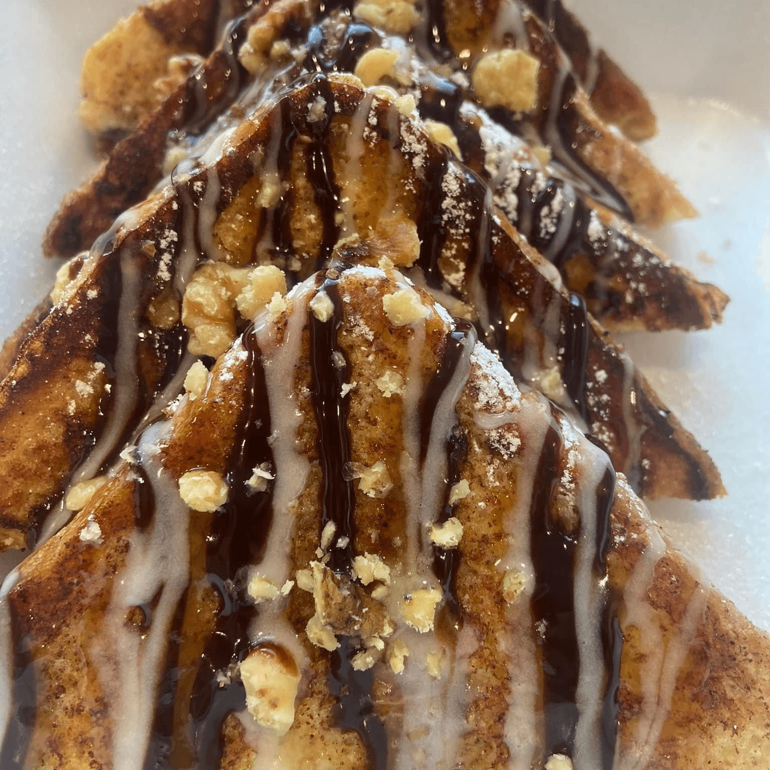 Turtle French toast.