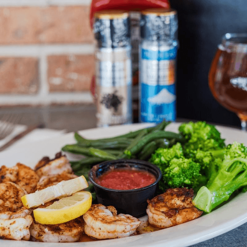 Jumbo shrimp dinner.