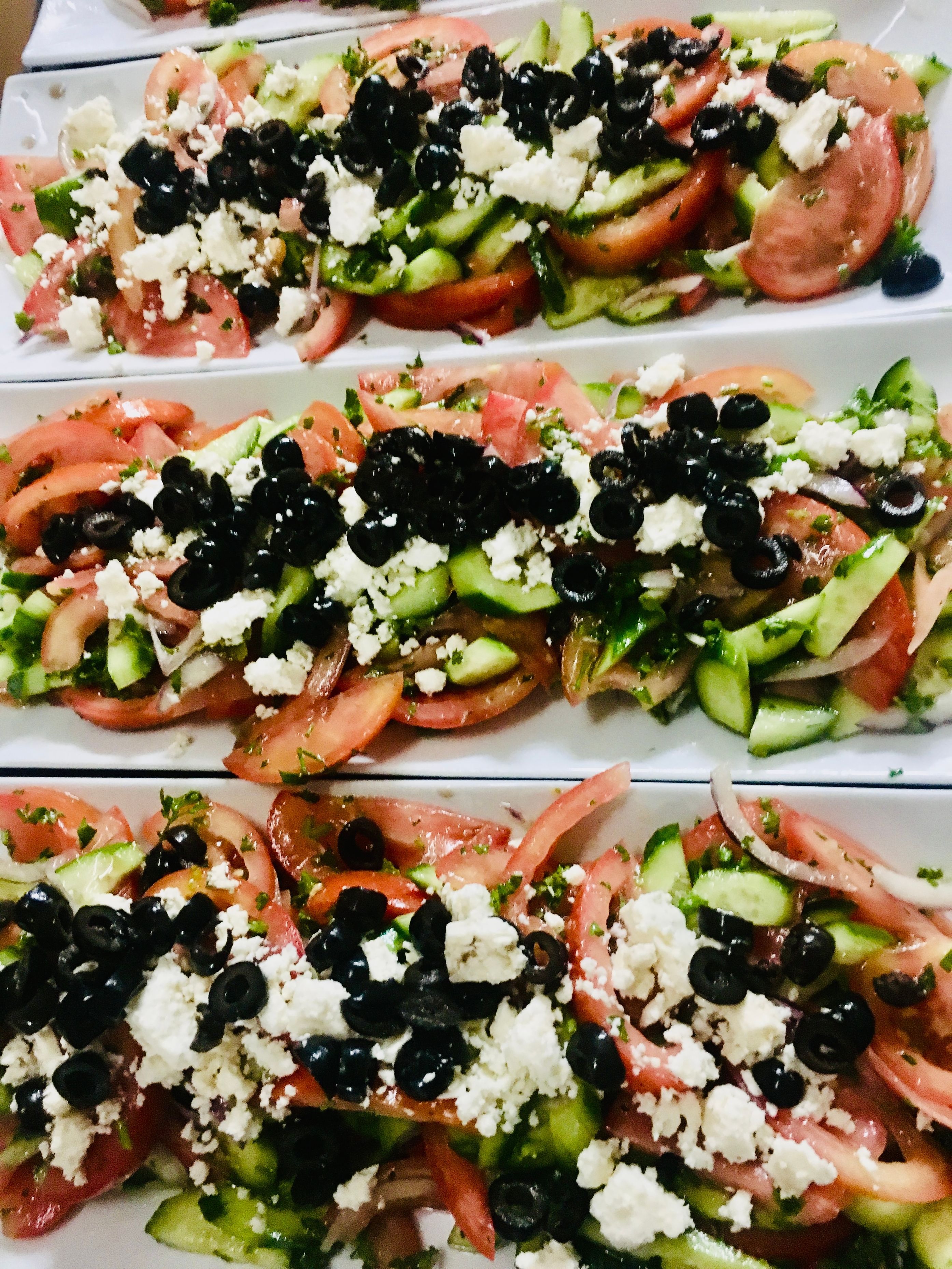 Mediterranean Greek Salad.