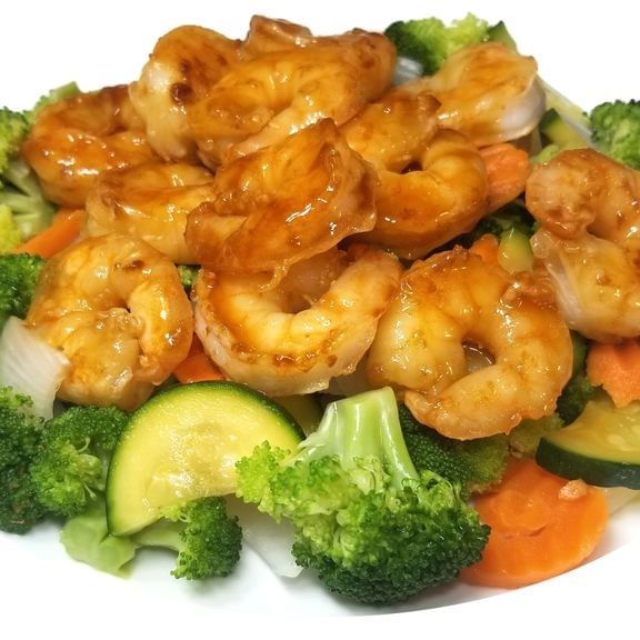 V3. Shrimp Teriyaki Bowl.