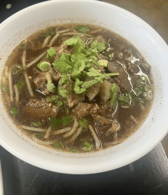 Beef Tendon Soup.