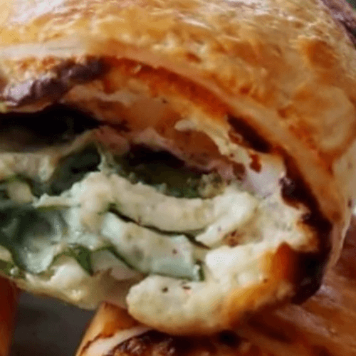 Spinach & Ricotta Stromboli.